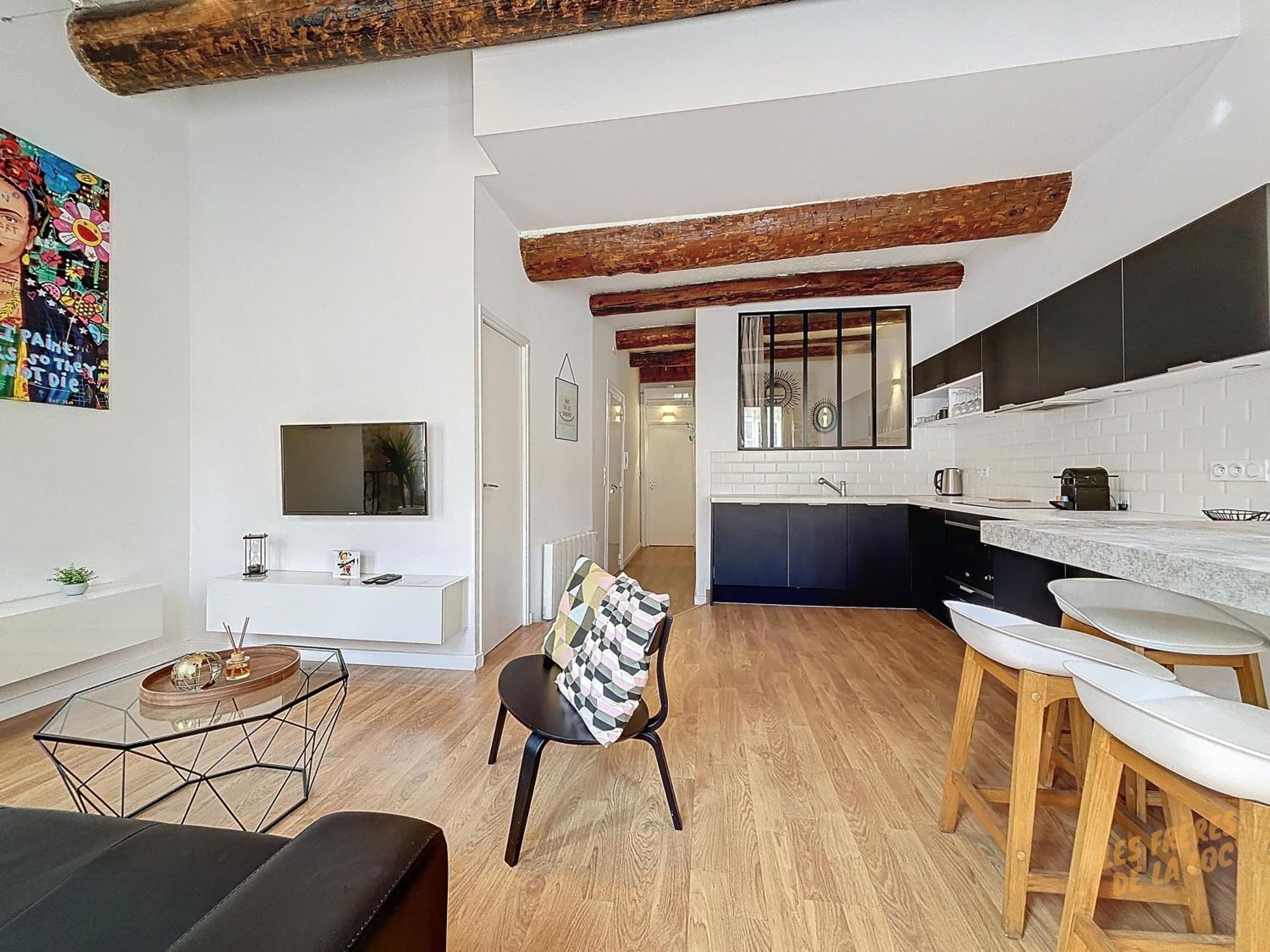 Charmant Appartement Au Vieux-Port - Climatisation - Les Freres De La Loc' Marseille Eksteriør bilde